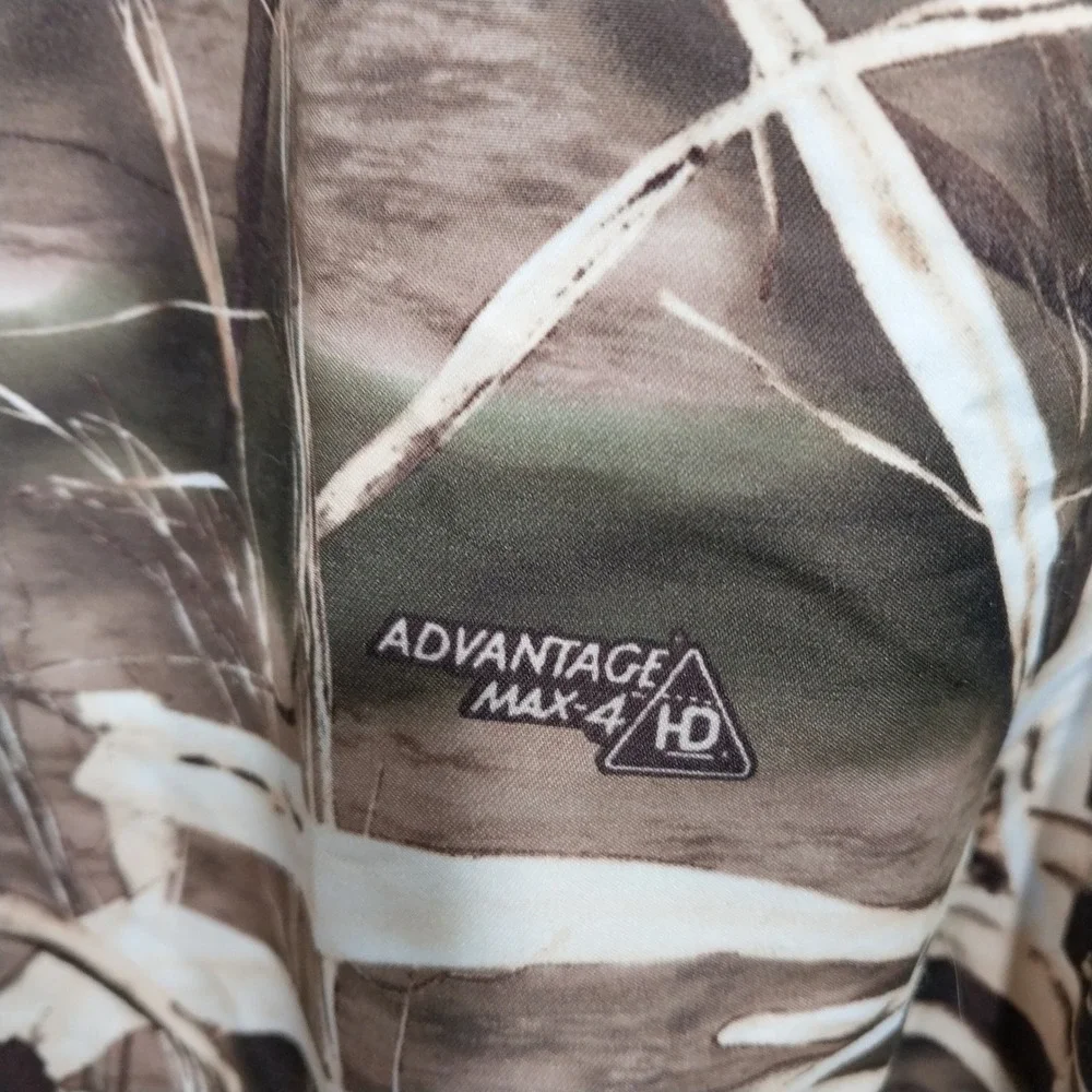 Realtree Mens Board Shorts Advantage Max-4 HD Camo Cargo 38 Brown
